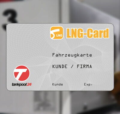 Card de alimentare GNL tankpool24 - DS card + drive GmbH